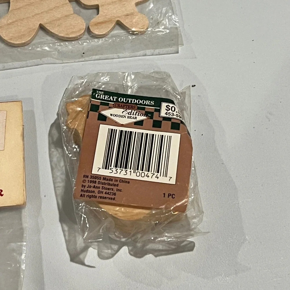 Craft Wood Pieces Lot 7 New The Wood Pile UJ Wang's Wooden Expressions‎